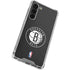 NBA Brooklyn Nets Distressed Galaxy S24 FE Clear Case